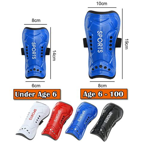 Kids Soccer Shin Guards Ages 6-13, Ankle Protection Gear, Elbourn Soccer Shin Guards for Boys ...