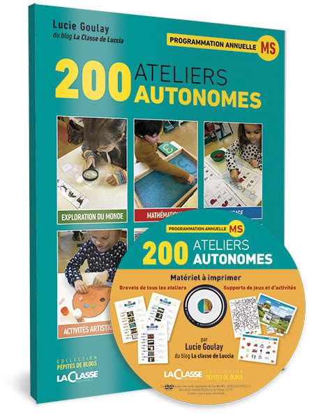 Boutique Des Editions La Classe 200 Ateliers Autonomes MS