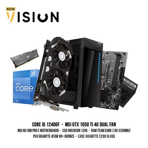 Intel Core I F Msi Gtx Ti G Dual Fan Msi H M Pro E