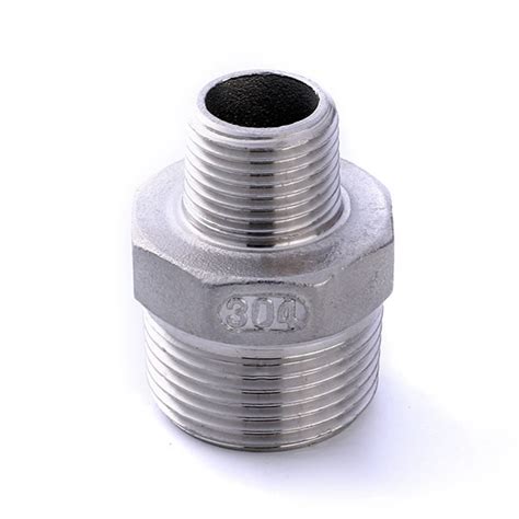 High Quality 316 Stainless Steel Reduce Hexagon Nipple China Stainless