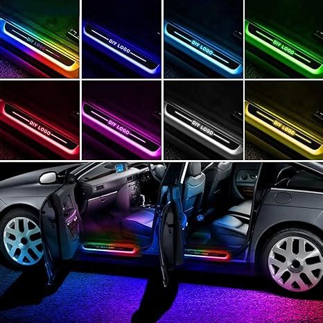 Amazon Led Door Sills For Car Custom Logo Or Text Car Door Sills