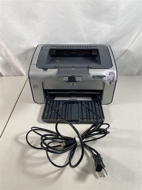 HP LaserJet P1006 Printer NO TONER NO USB Cable Work Great for Sale in ...