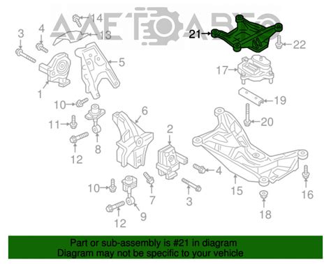 Кронштейн подушки АКПП Audi A4 B9 17-2.0T 8W0399118C – купить в Киеве и ...