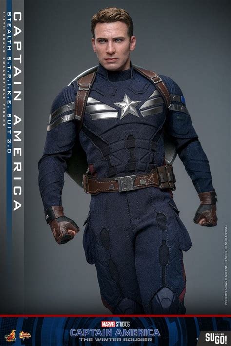 Hot Toys Mms Captain America Stealth S T R I K E Suit The