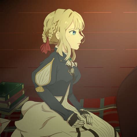 Иллюстрация Вайолет Эвергарден в стиле 2d | Illustrators.ru