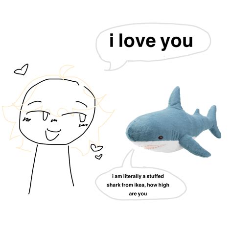 BLAHAJ SUPREMACY | Shark, Shark plush, Cute shark