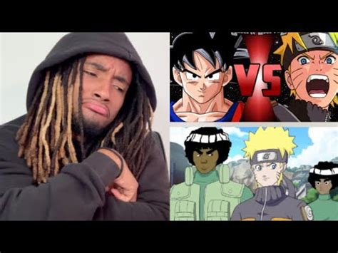 Goku Vs Naruto Rap Battle Rematch Part Reaction Youtube