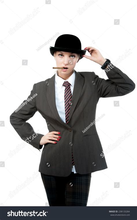 Concept Beautiful Sexy Brunette Girl Vintage Stock Photo Shutterstock