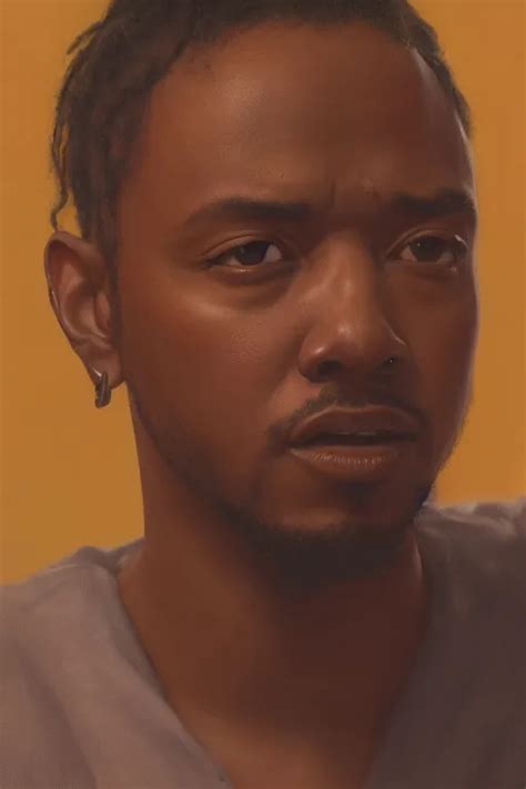 Kendrick Lamar Oil On Canvas Artstation By Stable Diffusion Openart