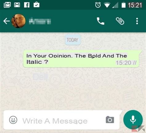 WhatsApp Pour Android Le Texte En Gras Et En Italique Arrive