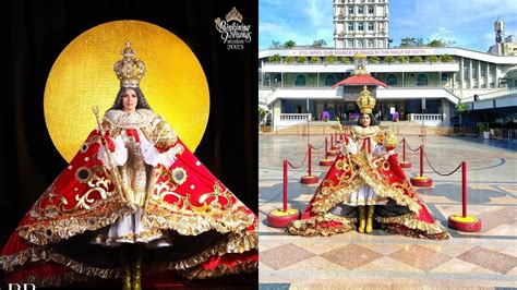 Joy Dacoron Of Cebu Province On Her Sto Niño De Cebu Inspired National Costume Bb Pilipinas