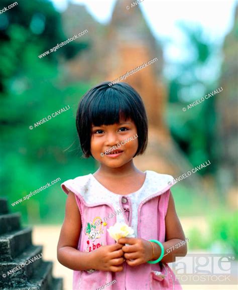 Cambodian Girl From Siem Reap Stock Photo Picture And Rights Managed