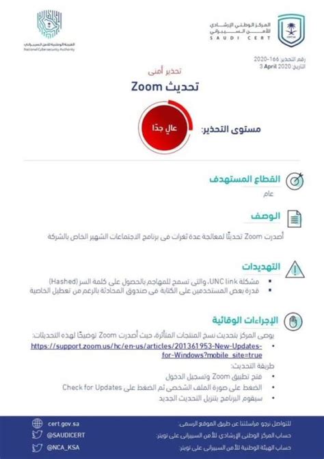 تحذير أمني من ثغرات في برنامج Zoom جريدة المدينة