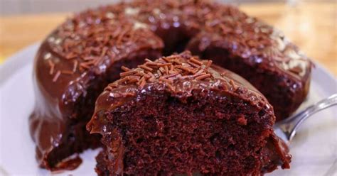 Como Fazer Bolo De Chocolate Brigadeiro Fofinho Feito Na Airfryer