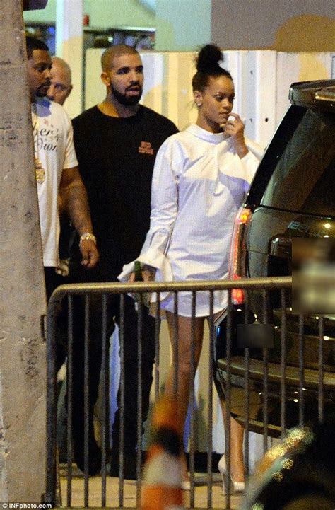 Glam Rihanna Looked Like She Meant Business In A Smart White Shirt