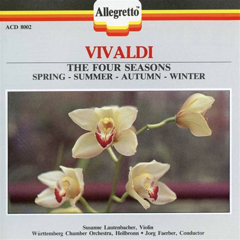 ‎vivaldi The Four Seasons Violin Concerto In E Flat Major And Concerto