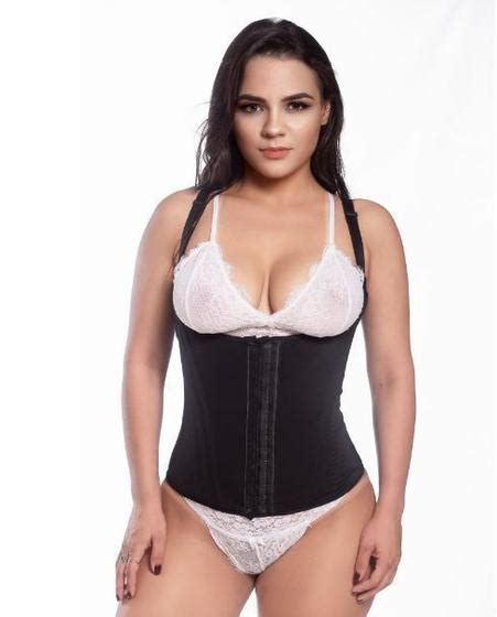 Cinta Modeladora Colete Barbatanas Corselet Redutora Princesa