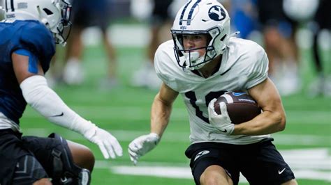 Byu Football Observations From Indoor Fall Camp Practice