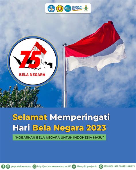 Selamat Memperingati Hari Bela Negara KE 75 2023 UPT Perpustakaan