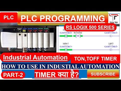 PLC Programming Allen Bradley PLC Programming How To Use Timer In