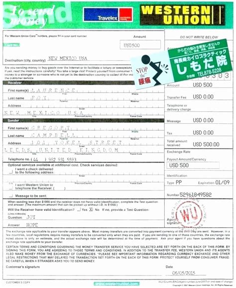 35 Fake Money order Template | Hamiltonplastering