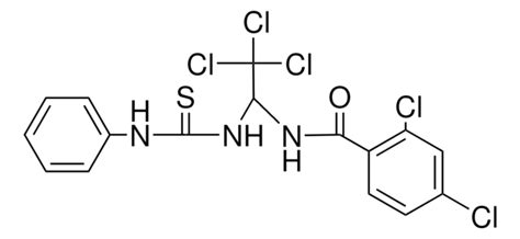 2 4 DICHLORO N 2 2 2 TRICHLORO 1 3 PHENYL THIOUREIDO ETHYL