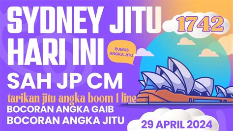 Prediksi Sydney Hari Ini April Rumus Angka Main Sdy Bocoran