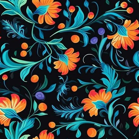 Floral, Colorful Floral Pattern, Floral Pattern, Texture, Floral ...