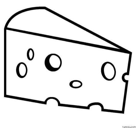Cheese Coloring Page Turkau