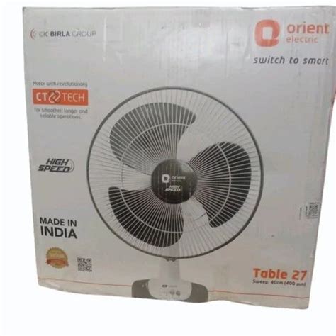 Orient Electric Table Fan 400 Mm At Rs 1700box In Chennai Id