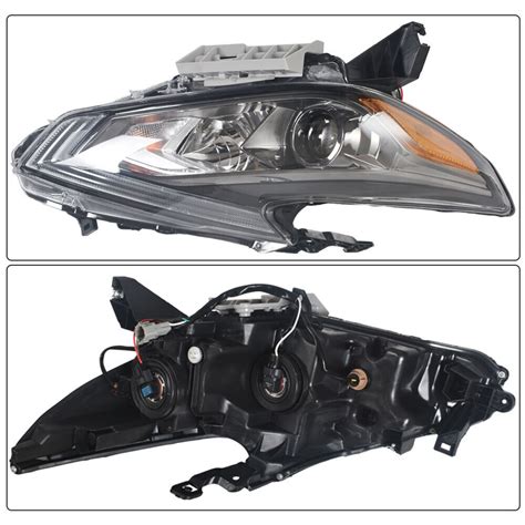 Right Side Fit For 2016 2018 Nissan Altima Headlight Assembly Halogen