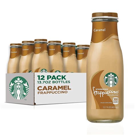 Amazon Starbucks Frappuccino Coffee Drink Caramel 13 7 Fl Oz