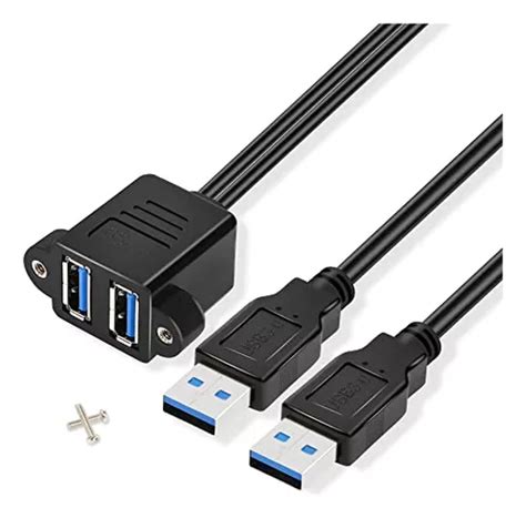 Cable Usb Dual Gintooyun Con Orificio Para Tornillos Par Meses