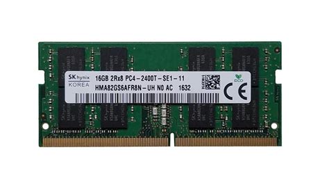 HMA82GS6AFR8N UH Hynix 16GB SoDimm PC19200 Memory