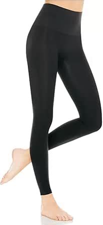 Spanx ASSETS Red Hot Label Shaping Leggings Black Size Small At Amazon Womens Clothing Store