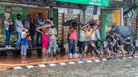 In Pics Rainfall In Parts Of Delhi Ncr Brings Respite From Scorching Heat