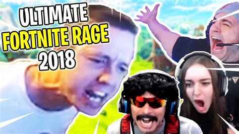 Ultimate Fortnite Rages Of Compilation Youtube