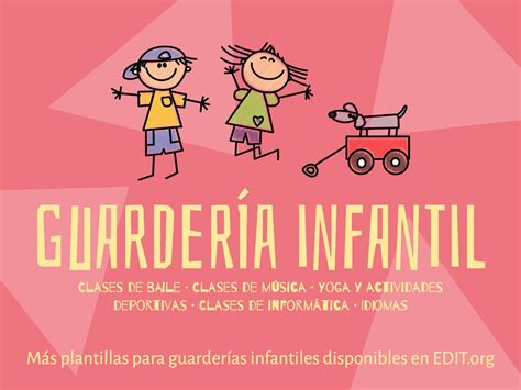 Crea Publicidad Para Guarderías Infantiles Gratis