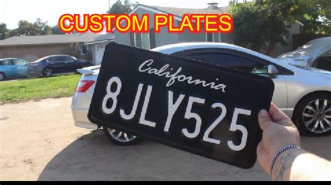 License Plate Kit How To Youtube