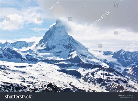 Gornergrat Matterhorn Zermatt Switzerland Stock Photo (Edit Now) 1128575270