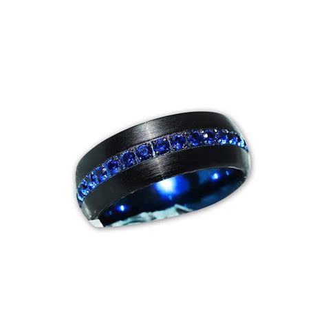 Mens Blue Diamond Wedding Rings Shop