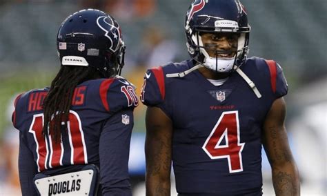 Deshaun Watson Expresses Desire To Reunite With Deandre Hopkins In