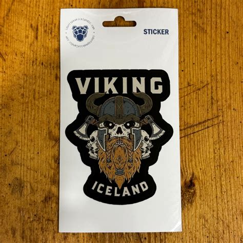 Skull Viking Sticker Bolasmidjan