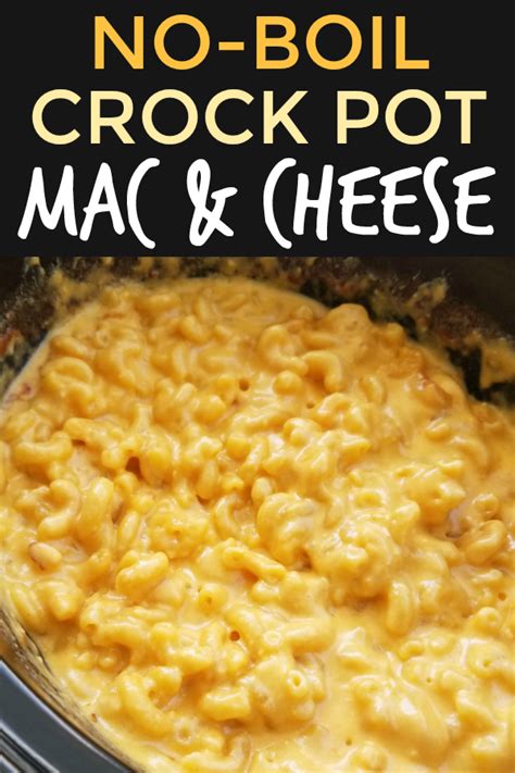 South Your Mouth No Boil Crock Pot Macaroni And Cheese