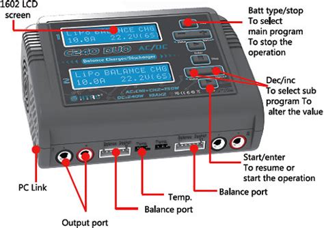 Htrc Lipo Charger C Duo Ac W Dc W Dual Channel A Off