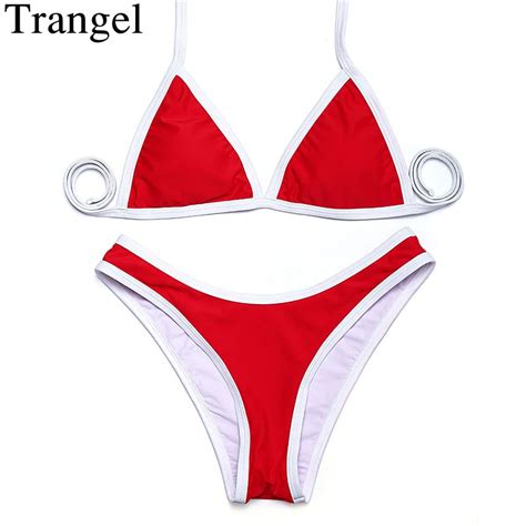 Buy Trangel High Cut Bikinis 2018 New Arrival Sexy