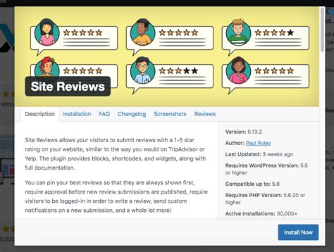 How To Add A Site Review Form On WordPress