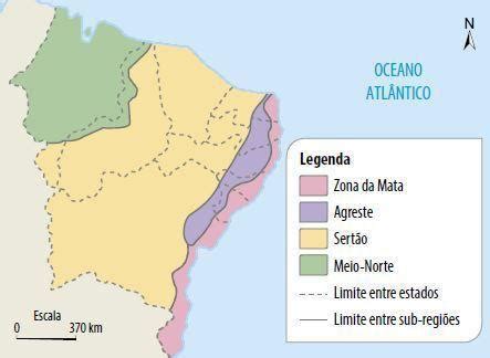 Caracter Sticas Regionais Do Nordeste Zona Da Mata Agreste Sert O