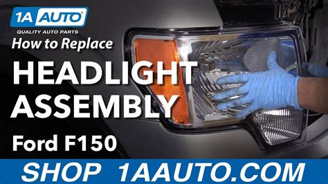 2012 Ford F150 Headlight Assembly Replacement