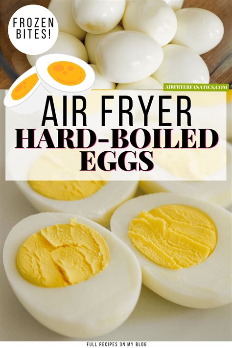 Air Fried Hard Boiled Eggs Easy To Peel Air Fryer Fanatics